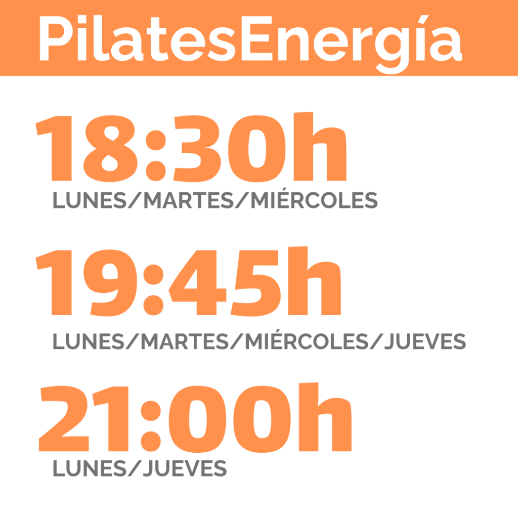 Lunes martes y miércoles a las 18:30. Lunes, martes, miércoles y jueves a las 19:45. Lunes jueves a las 21