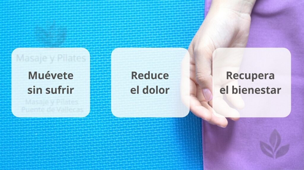 Clases de Pilates en Puente de Vallecas en grupo reducido para reducir el dolor de espalda y mejorar el bienestar.